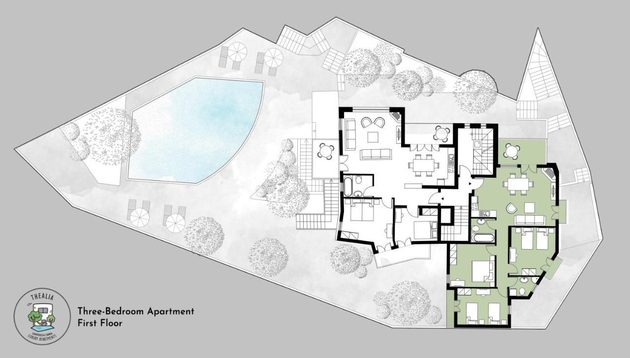 Apartament Thealia Karefilianá Zewnętrze zdjęcie